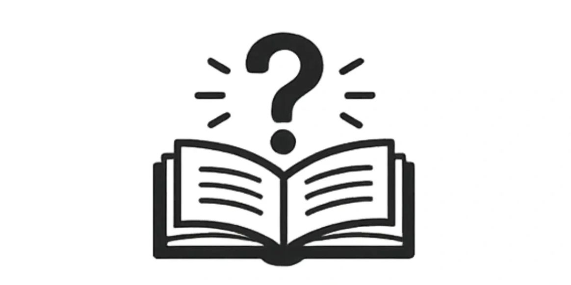 Open book with question mark, representing fat loss and nutrition knowledge gap