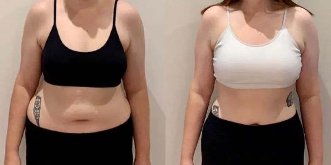 Female fat loss transformation at Andres Fitness Lymington personal training studio